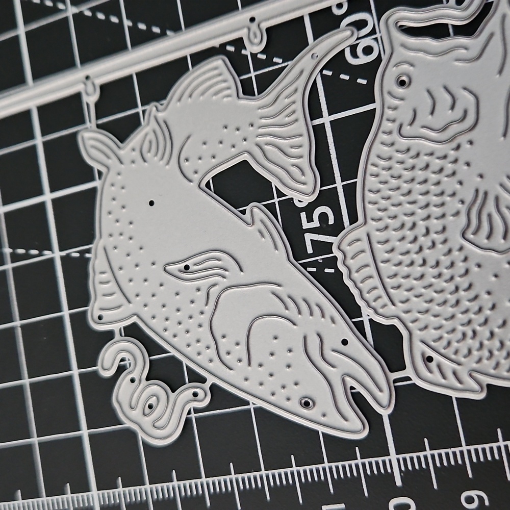 Fishing Themed Metal Die Cuts - Picture 2 of 4